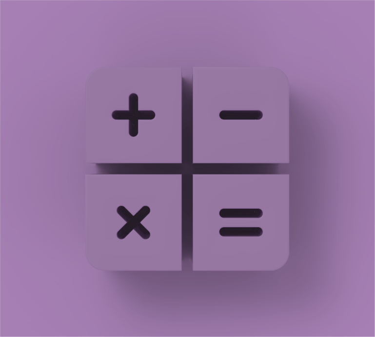 Icône Tarification - Calculatrice