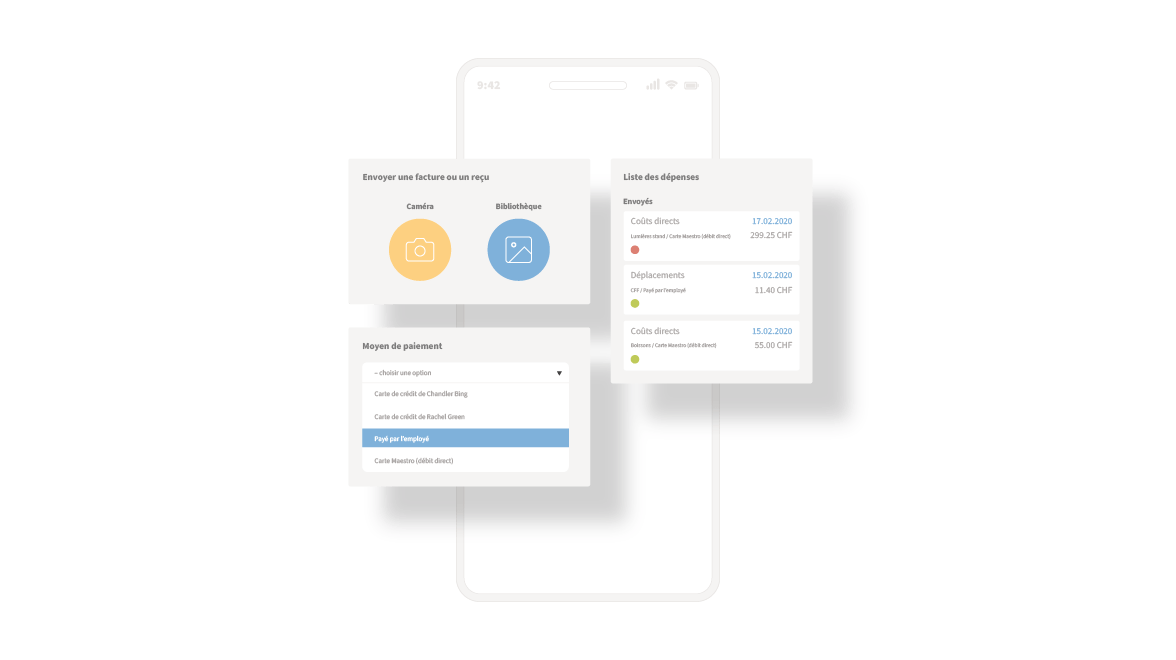 Gestion des Finances - Outils de gestion de notes de frais
